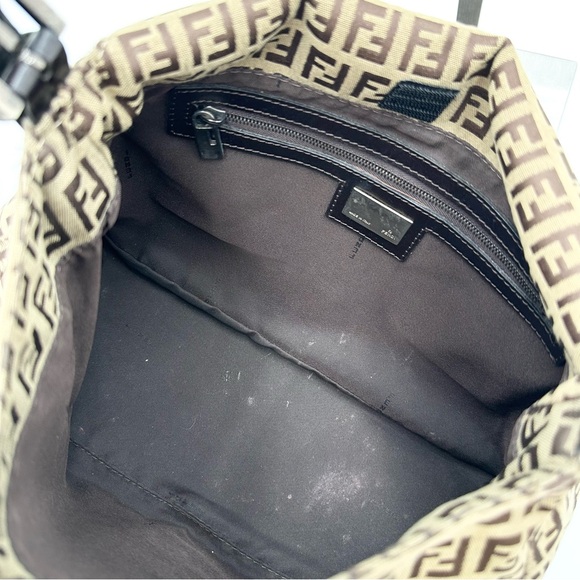 Fendi Mamma Baguette in Zucchino Canvas - Picture 6 of 16